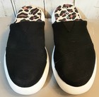 Tom's Alparagata Mallow Mules 7.5W Black Canvas — photo 3