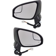 Mirrors For 2013-2014 Toyota Venza Lh Rh Power Heated Paintable W Signal Light