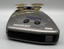 Escort Passport 8500 X50 Radar Laser Detector Red Display Cord Tested Works