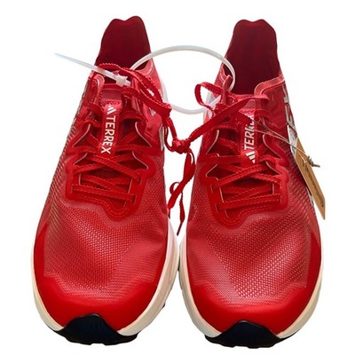 Adidas Terrex Agravic Speed Mens Red Trail Running Shoes IF4029 Size 10 NWT