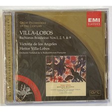 Heitor Villa-Lobos - Bachianas Brasileiras Nos. 1, 2, 5 & 9 CD. New.