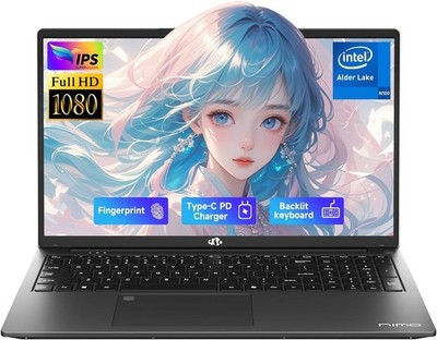 NIMO 17.3'' FHD IPS Student-Laptop 16GB RAM 256GB SSD, Pentium 4 Cores N100