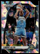 2024 Panini Prizm WNBA #107 Lindsay Allen Ice Prizms