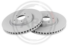 2x A.B.S. Bremsscheibe 18950 Grauguss für HYUNDAI TUCSON NX4E NX4A CRDi HTRAC 5