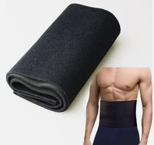 Waist Trimmer Belt Sweat Band Wrap Ab Stomach Weight Loss Fat Burner Slimming
