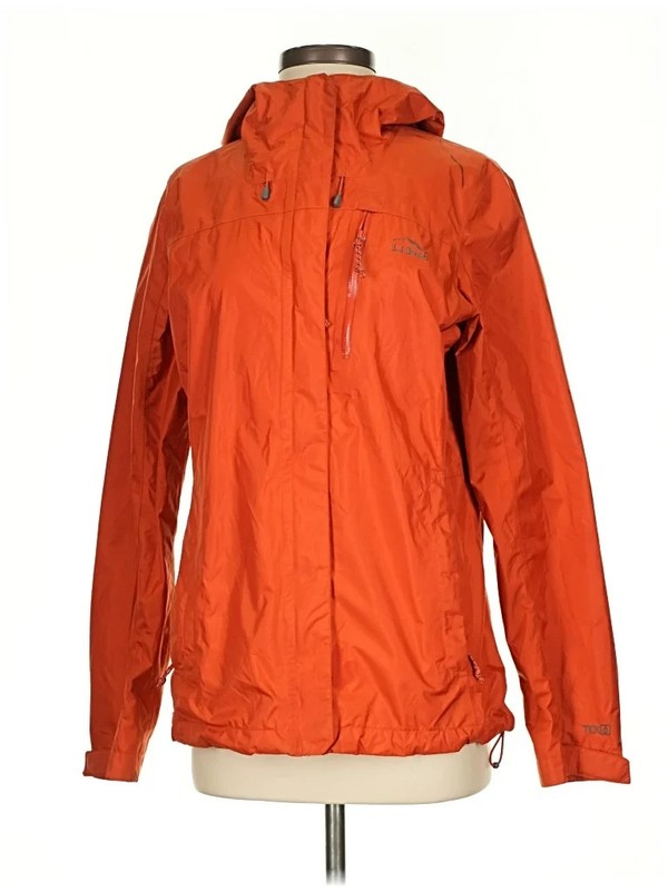L.L. Bean Women’s Classic Wind Jacket Orange Size M