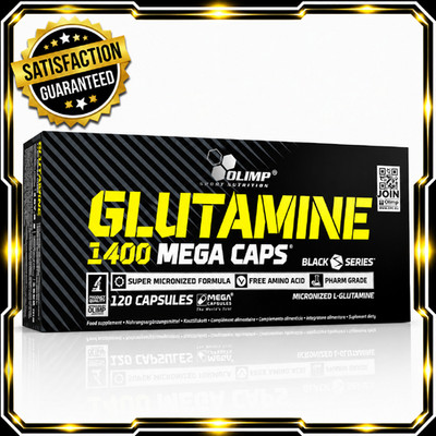 GLUTAMINE 1400   90-180 Capsules -  For muscle building, regeneration, endurance