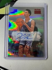 2022 Skybox Metal Universe Champions Kendall Brown Auto