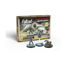 Modiphius Fallout - Wasteland Warfare 32mm Ed-E, Rex and Veronica New