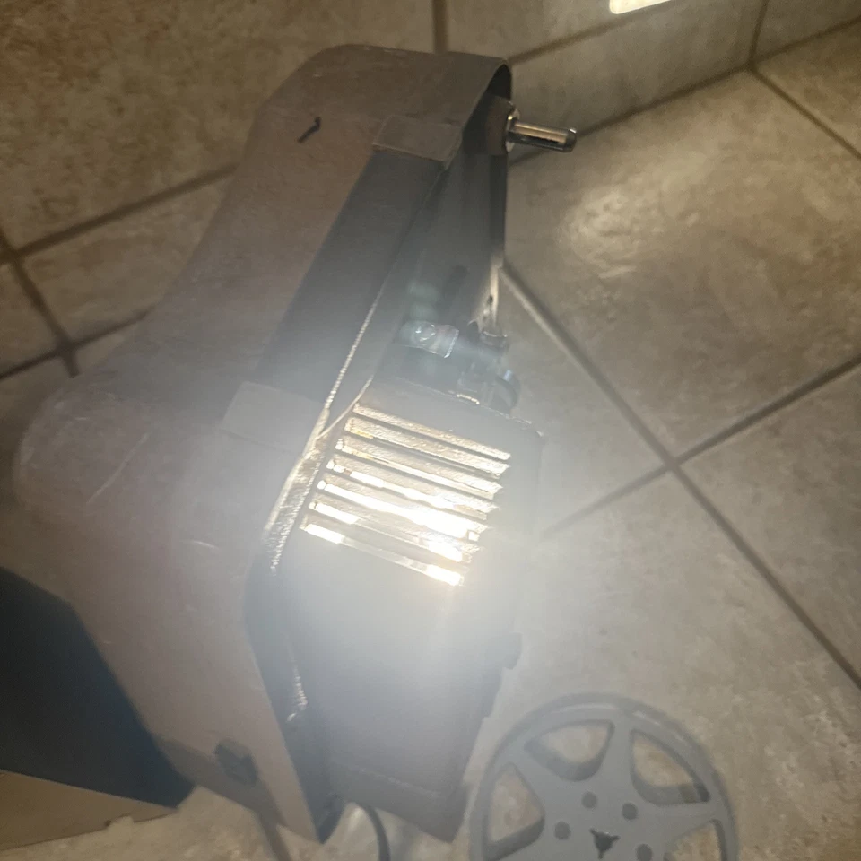 KEYSTONE Model K-75 8mm Movie Film Projector w/ reel - Image 4 of 4