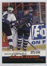 1999-00 Pacific Emerald Green 71/199 Richard Zednik #449 13h2