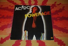 AC/DC LP White Label Test Pressung Powerage A...