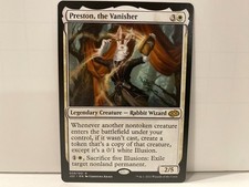 x1 NM Preston, the Vanisher Jumpstart 2022 Regular MTG