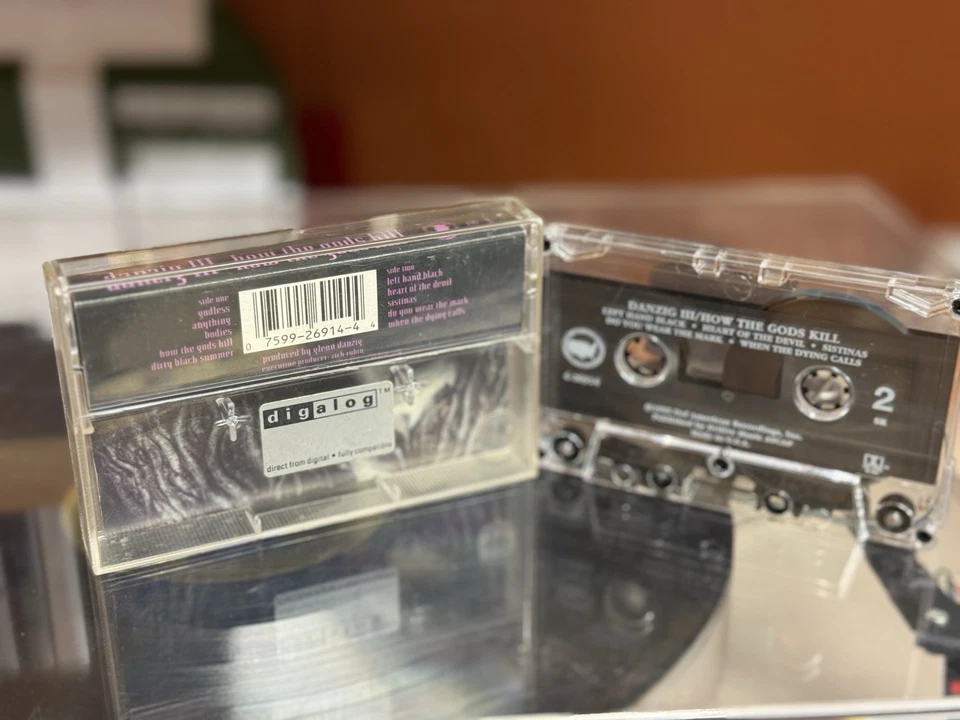 Danzig - Danzig III - How The Gods Kill Cassette Tape Rick Ruben The Misfits - Image 2 of 4