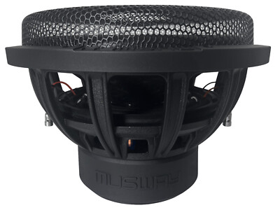 Musway MG12 Soundquality Subwoofer 700RMS 2 x 2Ohm  Neu von More dB Car Audio