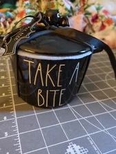 Rae Dunn Take A Bite Vampire Bat Canister  Halloween Casserole Dish Oven Micro