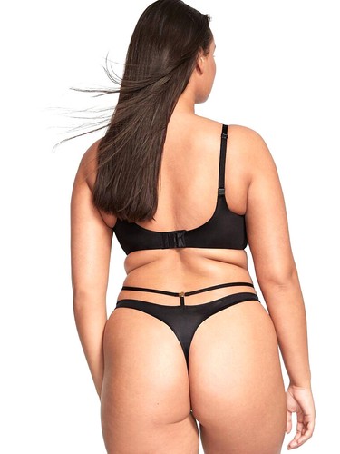 Mutandine perizoma SEXY Victorias Secret cinturini tagliati OSSESSIONATI blu rosa nuove con etichette - Foto 27 di 63