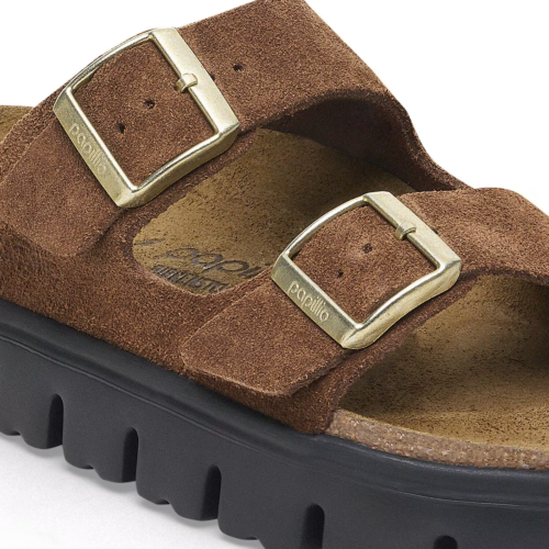 Birkenstock Women's Arizona Platform Suede Leather Sandals 1028389 and 1028367 - Picture 13 of 13