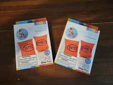 Intex 58642EP Deluxe Inflatable Arm Band Floats Ages 3 to 6 (lot of 2) Free ship