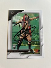 Dante Chen WWE Signed 2022 Panini NXT Card # 75
