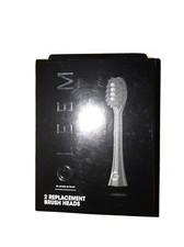 Gleem Soft Bristles Replacement Brush Heads Black 2 Count