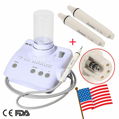 Fit SKYSEA EMS Dental Ultrasonic Scaler + 2 Bottles + 2 Replaced Handpiece
