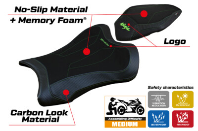 Kawasaki Ninja ZX10R 2021-2024 2025 2026 Seat Cover Tappezzeria