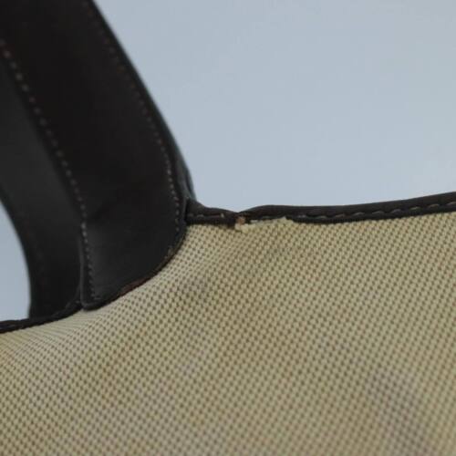 Auténtico bolso de mano de lona beige Hermès Picotin - Imagen 8 de 19