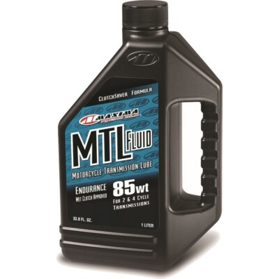 Maxima Dirt Bike Transmission Gear Oil MTL-E 85wt 1 Liter 2 Stroke 4 Stroke