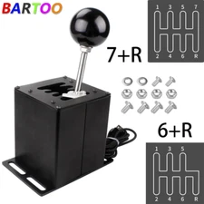 USB H Shifter / Clamp for Thrustmaster Logitech Steering Wheel SIM Racing Game