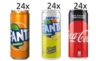SET Fanta Coca Cola kohlensäurehaltiges Getränk Limonade Orangensaft 72 x 330ml