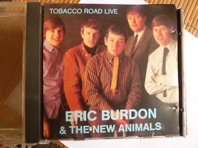extrem rare CD Eric Burdon & The New Animals - Tobacco Road Live neuwertig rar
