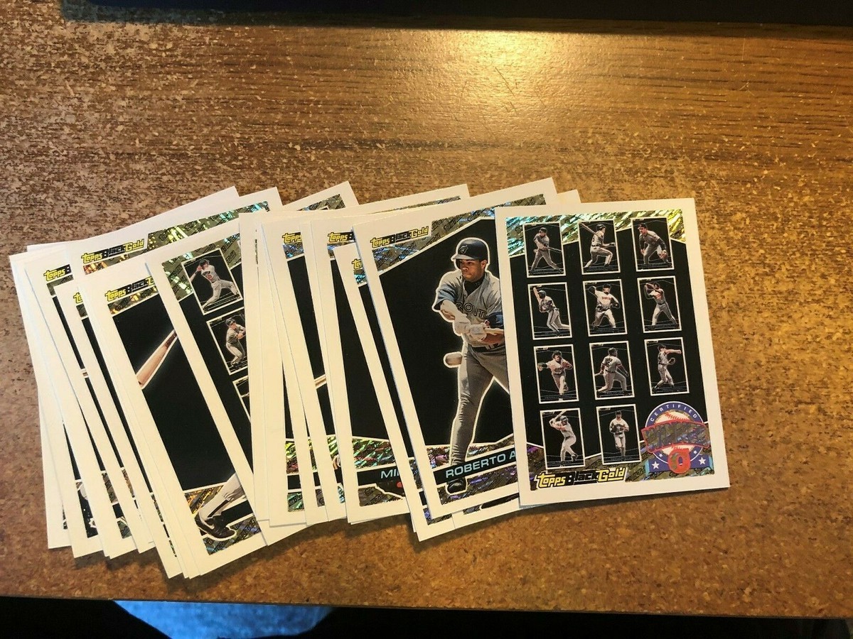 ゲームセンター・ゲームカード TOPPS Gold Label 1993 Topps Black Gold Complete Set 1-44 Includes A B C D