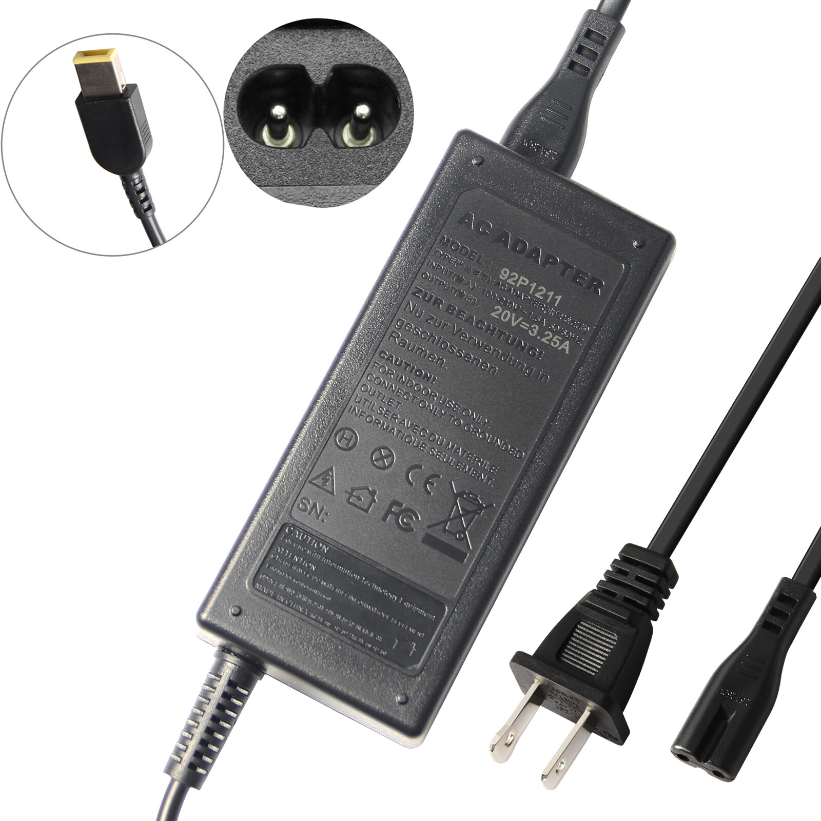 AC Adapter for Lenovo ThinkPad X1 Carbon Touch Ultrabook Cha