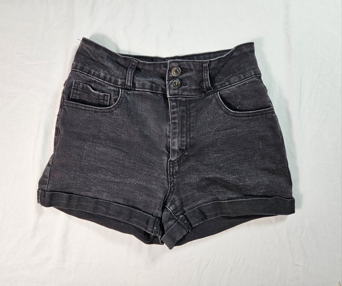 Forever 21 Boyfriend Shorts Womens/Juniors Size 27 Mid Rise Dark