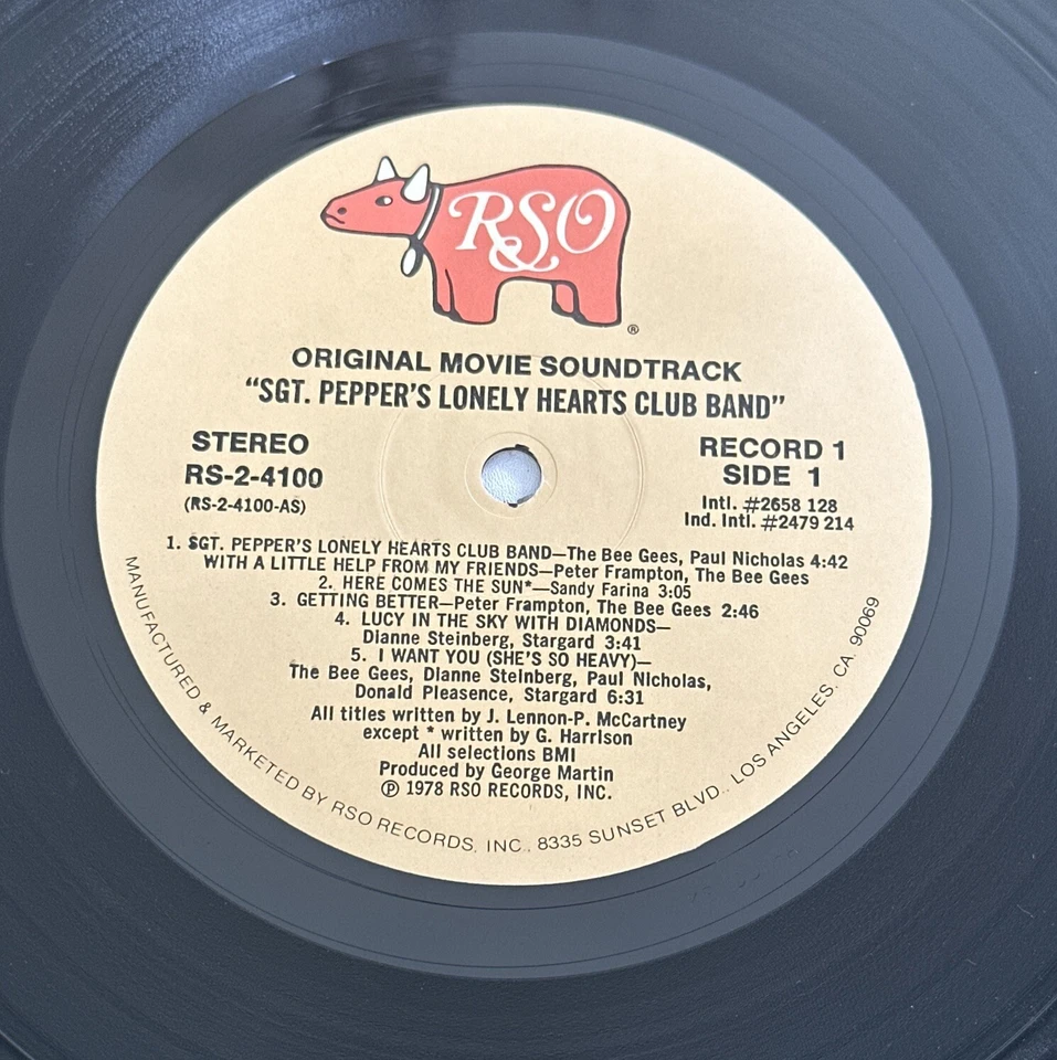 Sgt. Pepper's Lonely Hearts Club Band LP Vinyl Record Soundtrack Ex / Ex - Image 4 of 4