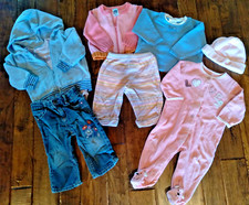GUC Girls Lot of 8 Everyday Play Gap Carters OshKosh OldNavy Outfits 6-12 month
