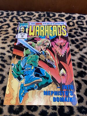 Warheads Comic 6 Cover A 1992 Nick Vince Simon Coleby Annie Parkhouse Marvel New