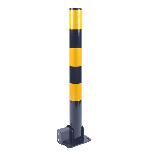 2Pcs PKW Absperrpfosten Parkbarriere Parkplatz Sperre Poller 600mm Sperrpfosten - Bild 10 von 18
