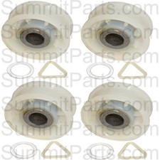 4PK - IDLER PULLEY FOR MAYTAG, WHIRLPOOL, KENMORE DRYERS - 279640