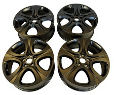 Fiat 500X 18" 7J Alloy Wheel Set (Matt Black) 50927631 Genuine & New