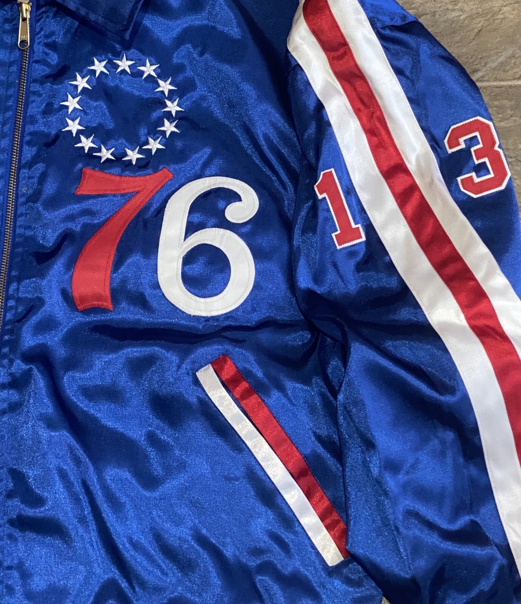 Wilt Chamberlain SIXERS NEW MITCHELL & NESS 1965-66 AUTHENTIC