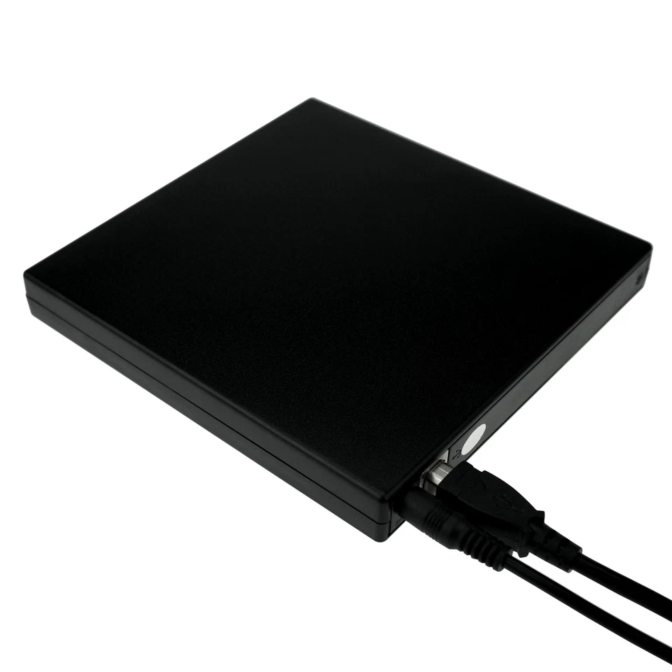 Grabadora de DVD LightScribe PC externa USB grabadora unidad disco etiqueta texto impresora Foto 4 de 4