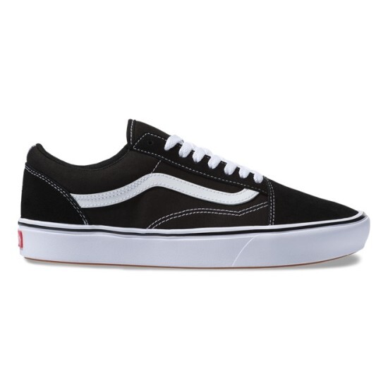 Vans ComfyCush Old Skool Black True white Black VN0A3WMAVNE In Hand