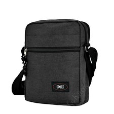 Borsa Borsello Uomo Tracolla Regolabile Tessuto Multitasche Art. 1902