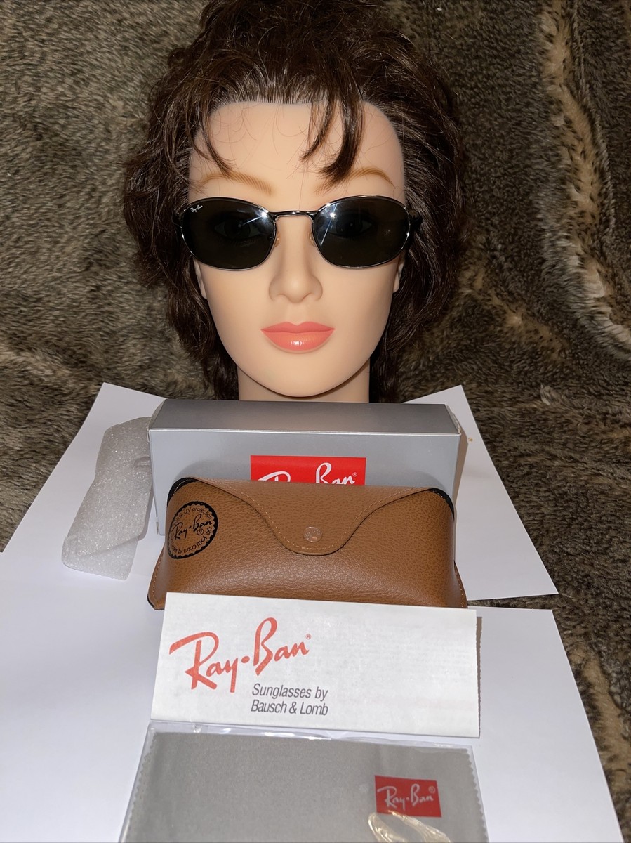 Ray-Ban B&L W2841 00AS HIGH STREET GUNMETAL OVAL VINTAGE