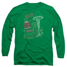 A CHRISTMAS STORY PRIZE Licensed Men's Long Sleeve Graphic Tee Shirt SM-3XL 