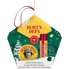 Burt's Bees Lip Balm and Hand Salve Gift Set, A Bit of Burt's Bees, Cranberry...