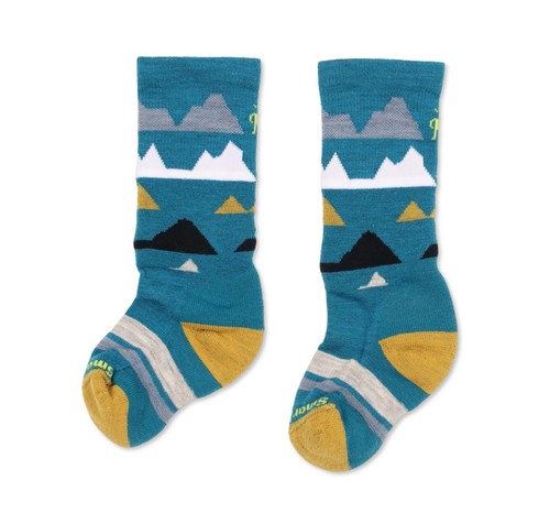 Smartwool Wintersport Mountain - Ocean Abyss - XS (6-8.5 Toddler) ESF17056 - Picture 2 of 2