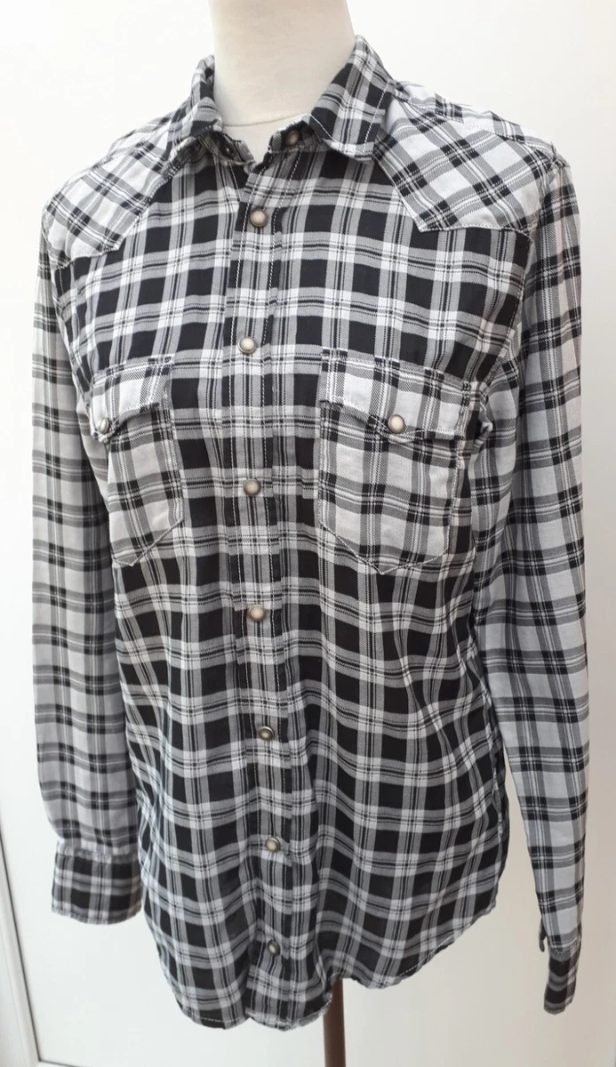 Orange pearl snap shirt sale
